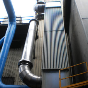 Scambiatori di calore fumi-aria per cubilotto a vento caldo per produzione ghisa