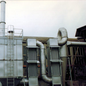 Scambiatori di calore fumi-aria per fumi da cubilotto e forni rotativi per produzione ghisa